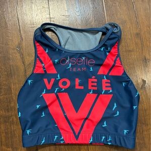 Oiselle Volee Team race crop. Size small. VGUC